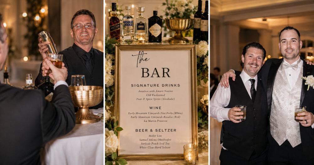 wedding cocktails
